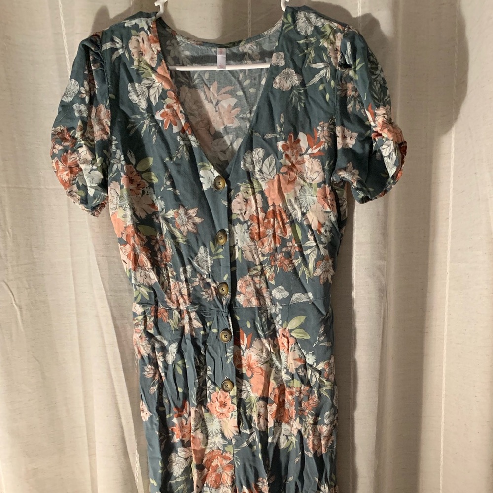 Floral jumpsuit - Large